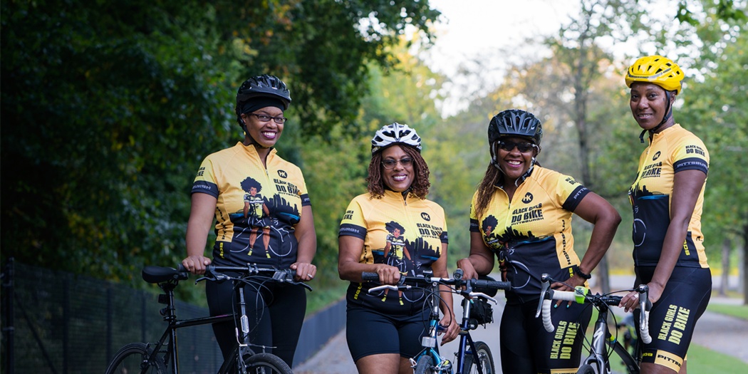Women riding bicycles sale